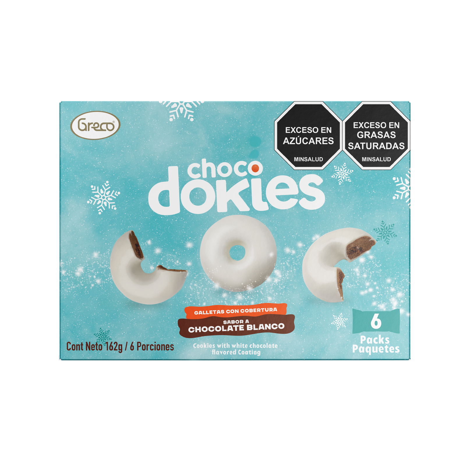 Galletas choco dokies blancas