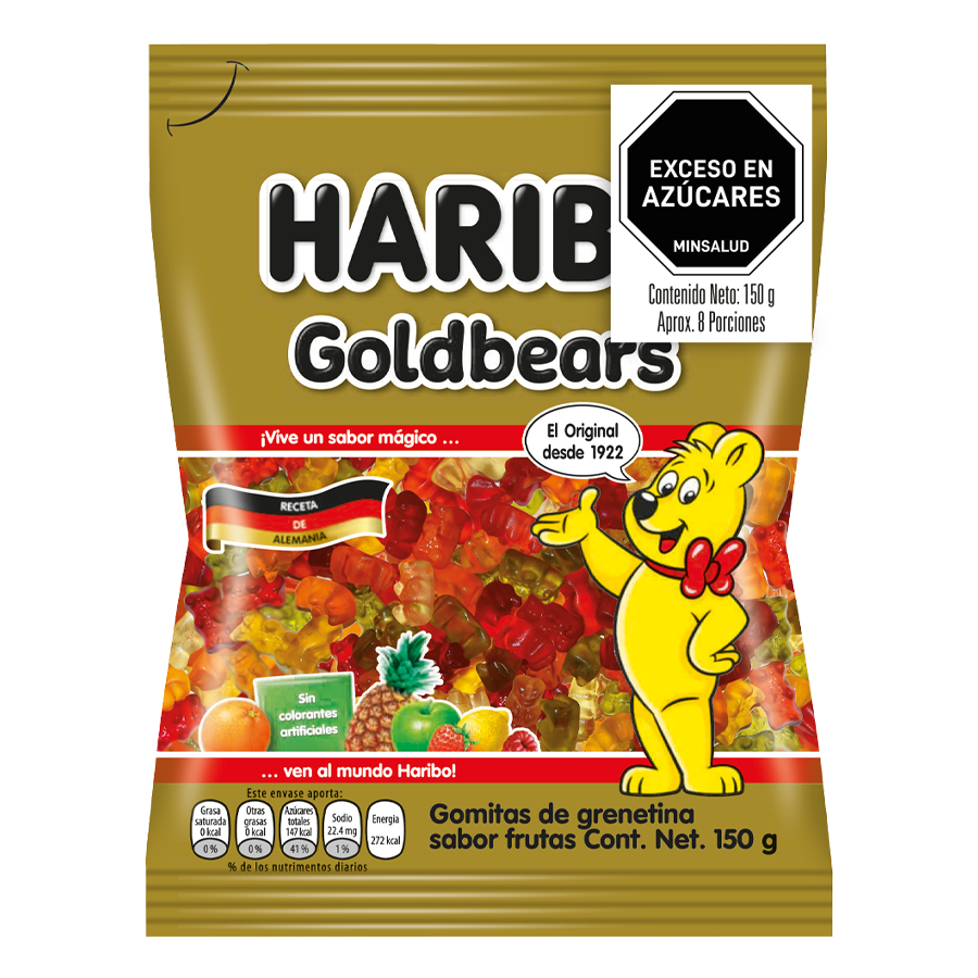 Gomas Haribo goldbears 150g