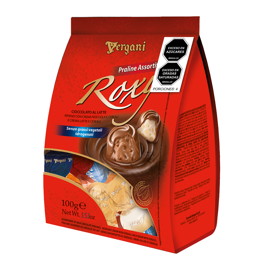 Chocolates vergani roxy 100g