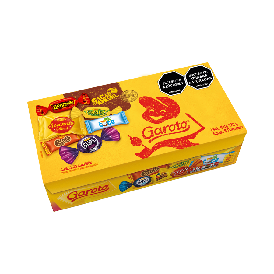 chocolates garoto 170g