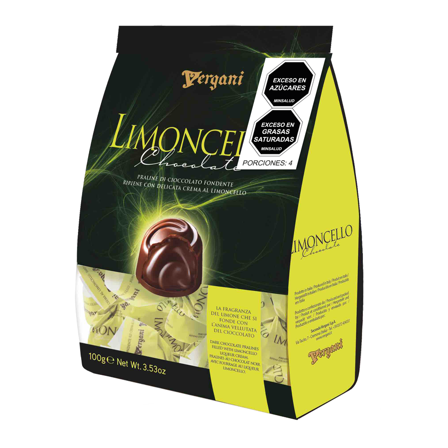 Chocolates limoncello vergani