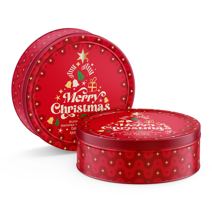 Galletas greco Merry Christmas lata 230g