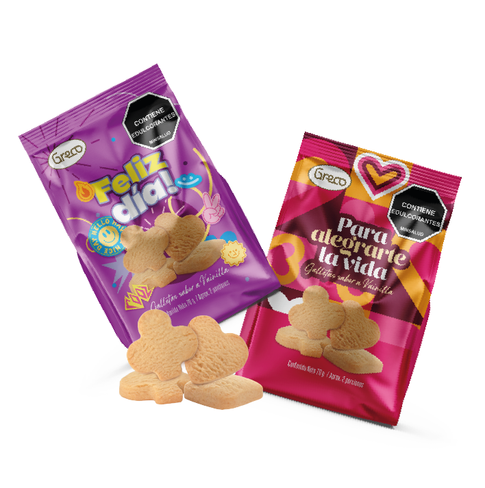Galletas greco feliz día bolsa