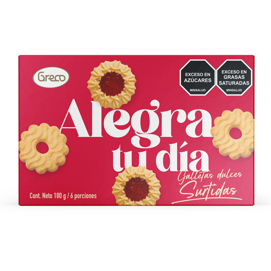 Galletas alegra tu día greco 180g