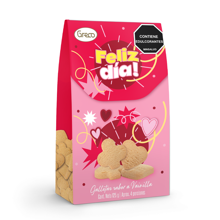 Galletas feliz día greco 125g