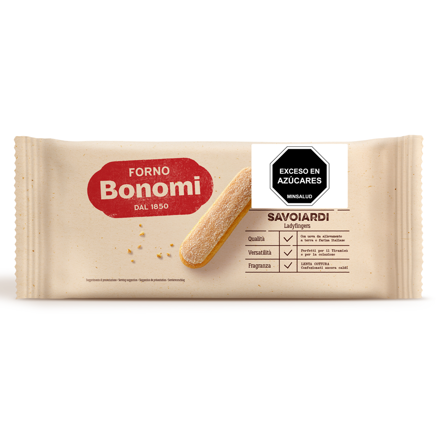 Galletas ladyfingers bonomi greco